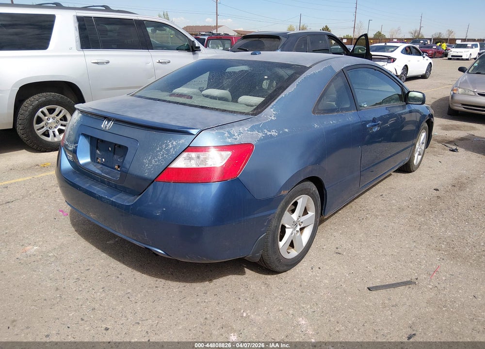 2007 HONDA CIVIC EX VIN: 2HGFG12867H551149