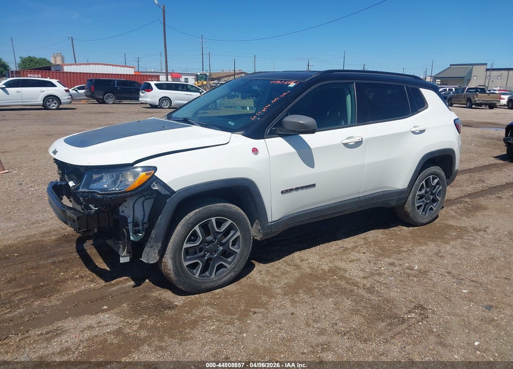2019 JEEP COMPASS TRAILHAWK 4X4 VIN: 3C4NJDDB1KT618195