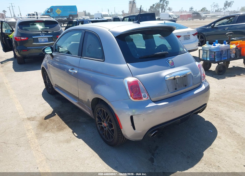 2018 FIAT 500 ABARTH VIN: 3C3CFFFH8JT471916