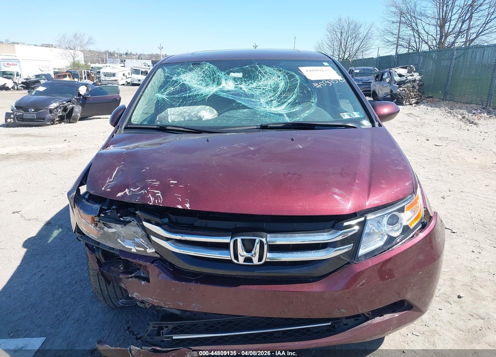 2015 HONDA ODYSSEY EX-L VIN: 5FNRL5H65FB030528