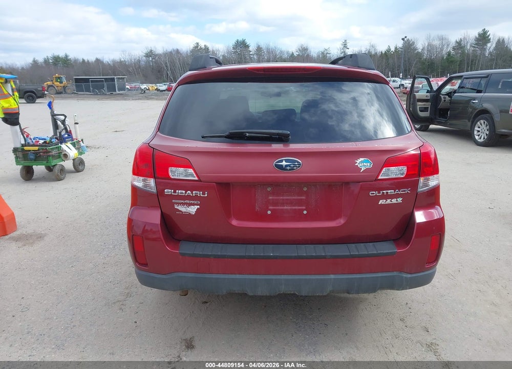 2013 SUBARU OUTBACK 2.5I PREMIUM VIN: 4S4BRBCC0D3304686