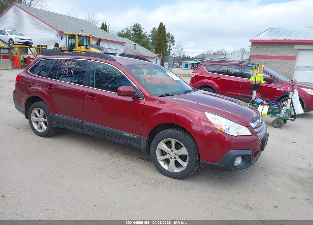 2013 SUBARU OUTBACK 2.5I PREMIUM VIN: 4S4BRBCC0D3304686