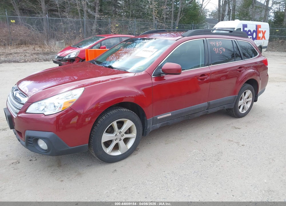 2013 SUBARU OUTBACK 2.5I PREMIUM VIN: 4S4BRBCC0D3304686