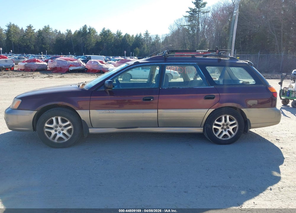 2001 SUBARU OUTBACK VIN: 4S3BH675816637464