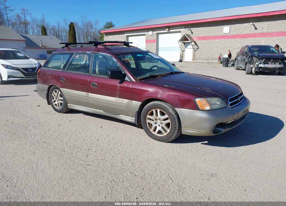 2001 SUBARU OUTBACK VIN: 4S3BH675816637464