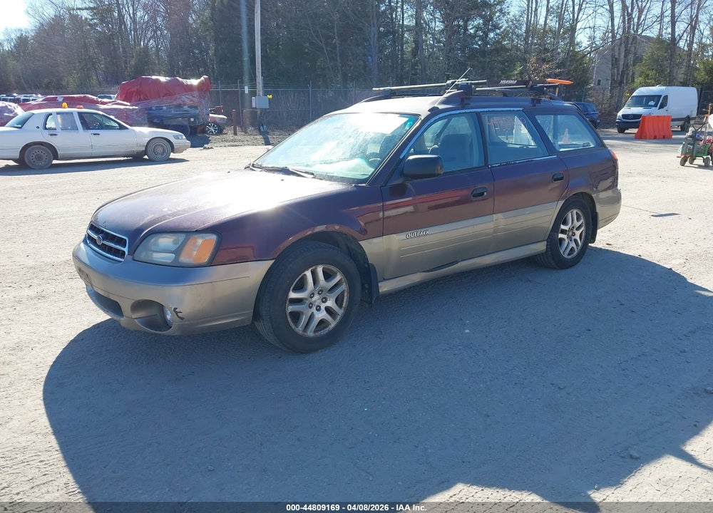2001 SUBARU OUTBACK VIN: 4S3BH675816637464
