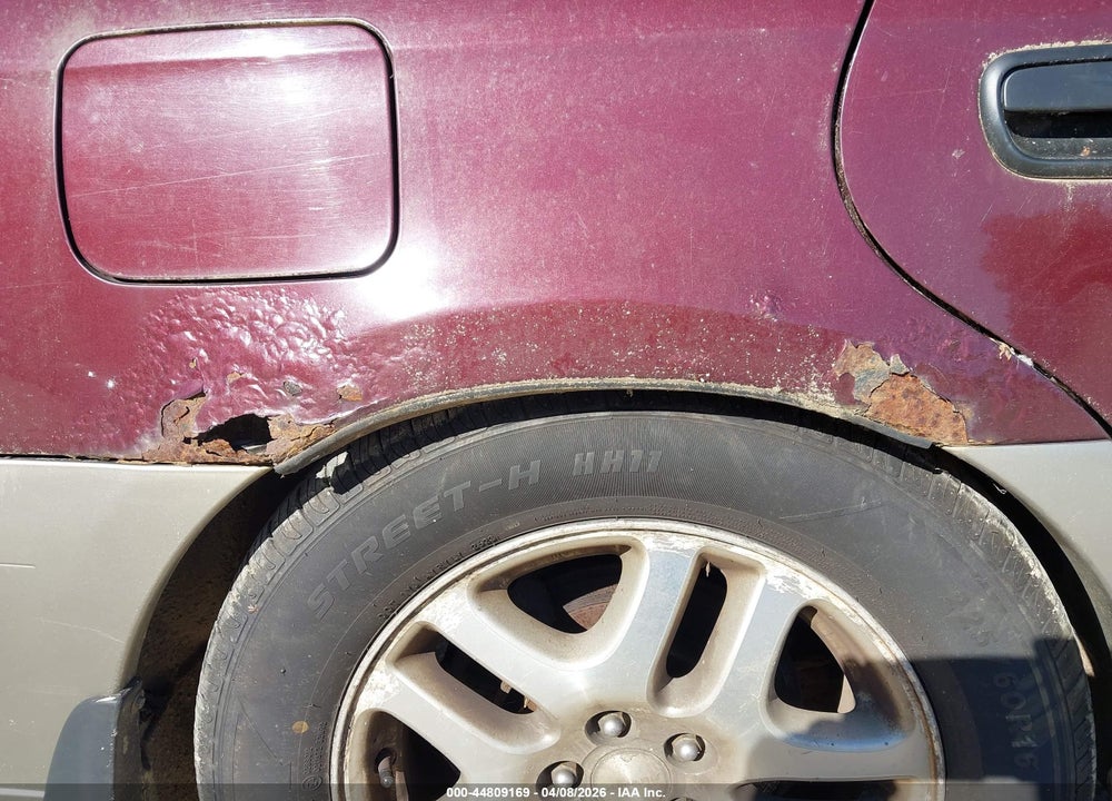 2001 SUBARU OUTBACK VIN: 4S3BH675816637464