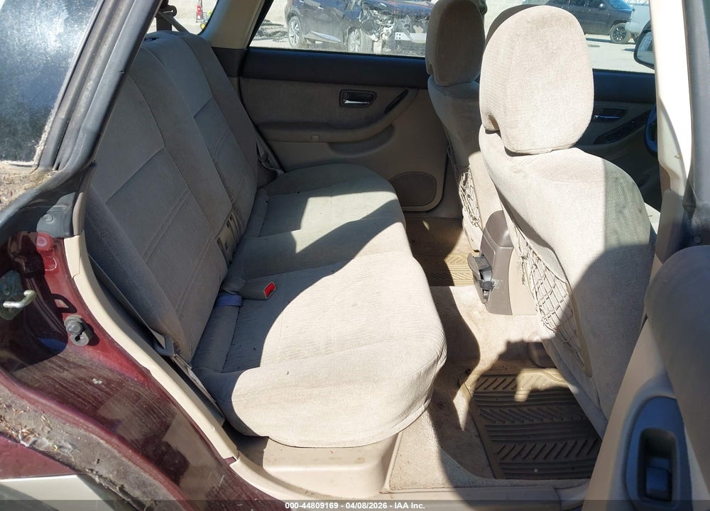 2001 SUBARU OUTBACK VIN: 4S3BH675816637464