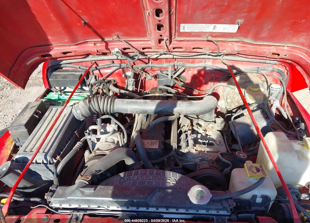 1997 JEEP WRANGLER SPORT VIN: 1J4FY19S8VP483887