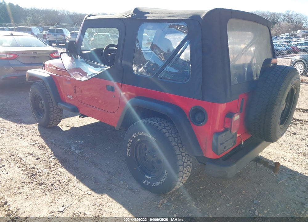 1997 JEEP WRANGLER SPORT VIN: 1J4FY19S8VP483887
