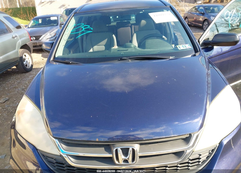 2011 HONDA CR-V LX VIN: 5J6RE4H34BL014719