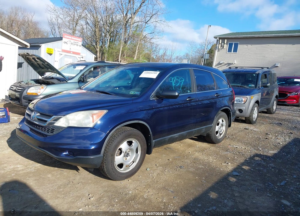 2011 HONDA CR-V LX VIN: 5J6RE4H34BL014719