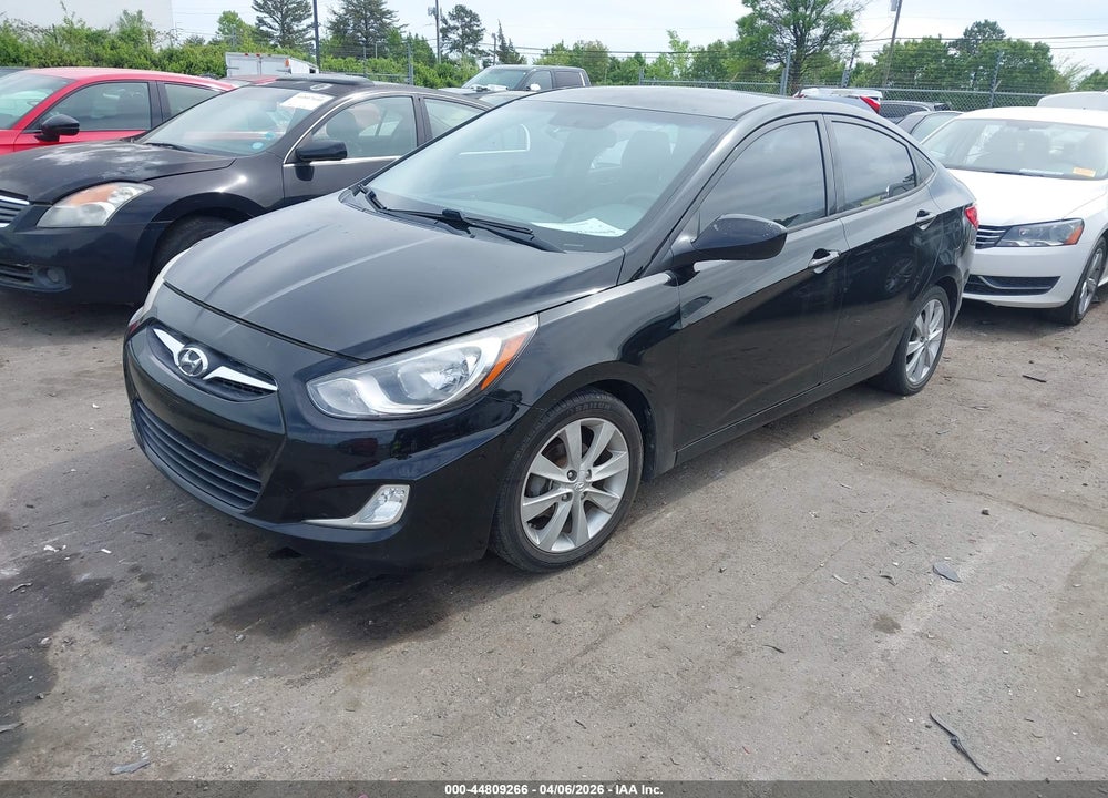 2013 HYUNDAI ACCENT GLS VIN: KMHCU4AE7DU461497