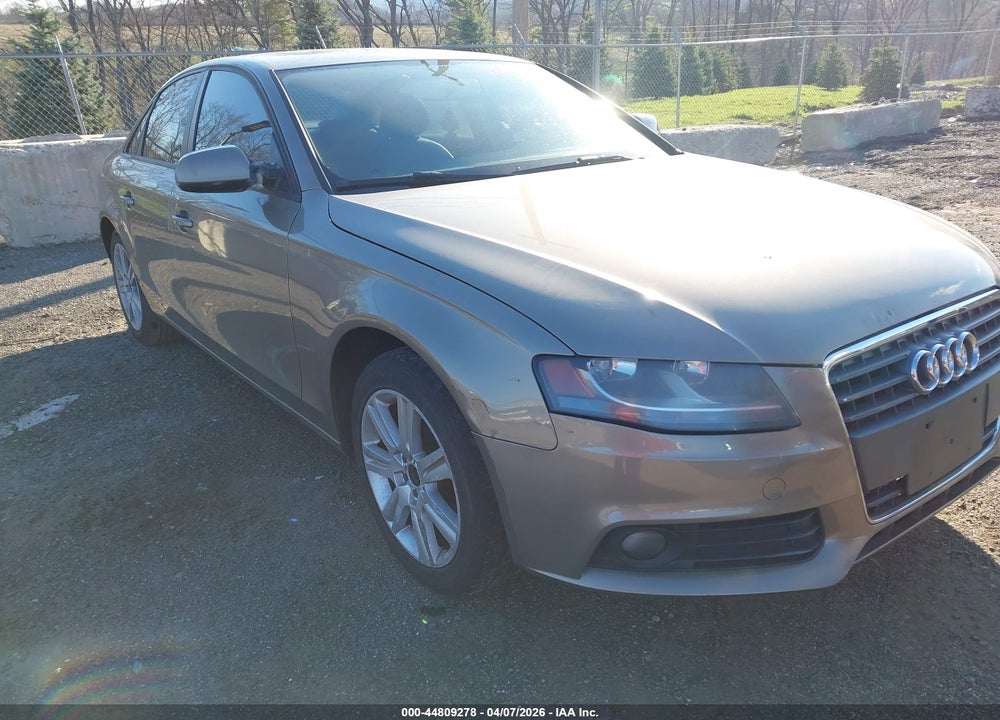 2010 AUDI A4 2.0T PREMIUM VIN: WAUAFAFL8AN059468