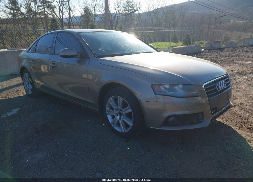 2010 AUDI A4 2.0T PREMIUM VIN: WAUAFAFL8AN059468