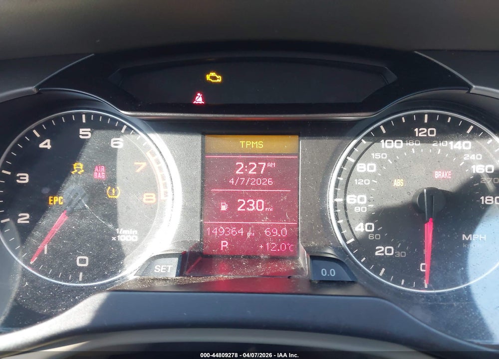 2010 AUDI A4 2.0T PREMIUM VIN: WAUAFAFL8AN059468