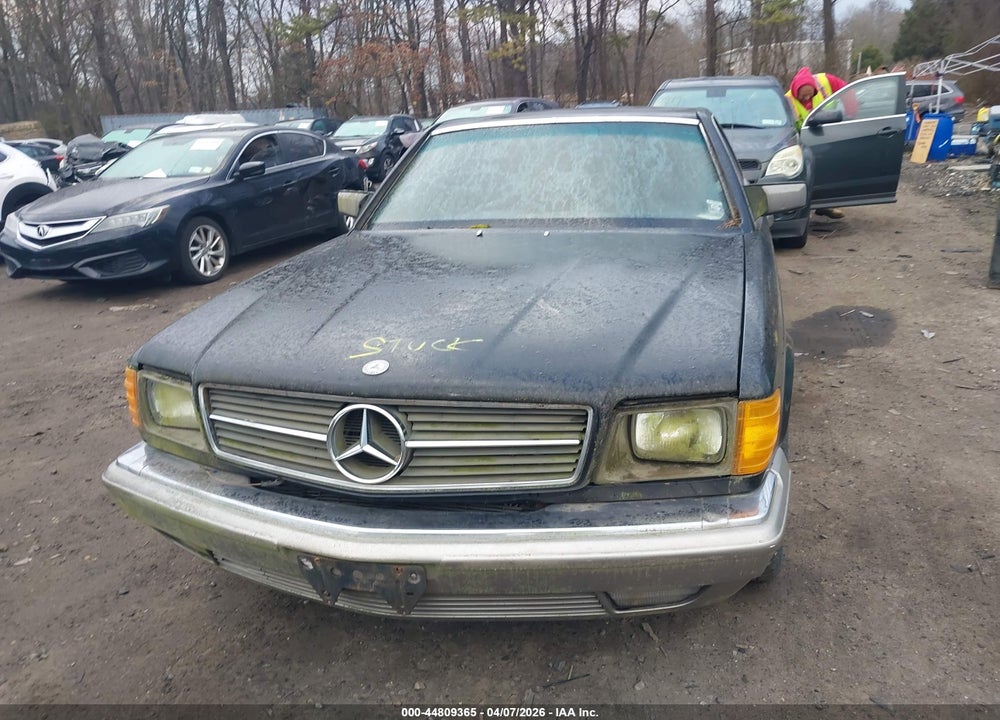 1984 MERCEDES-BENZ 500 SEC VIN: WDBCA44A4EA017064