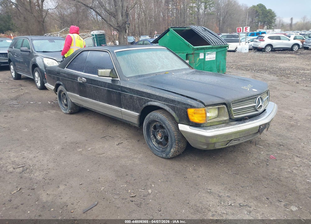 1984 MERCEDES-BENZ 500 SEC VIN: WDBCA44A4EA017064
