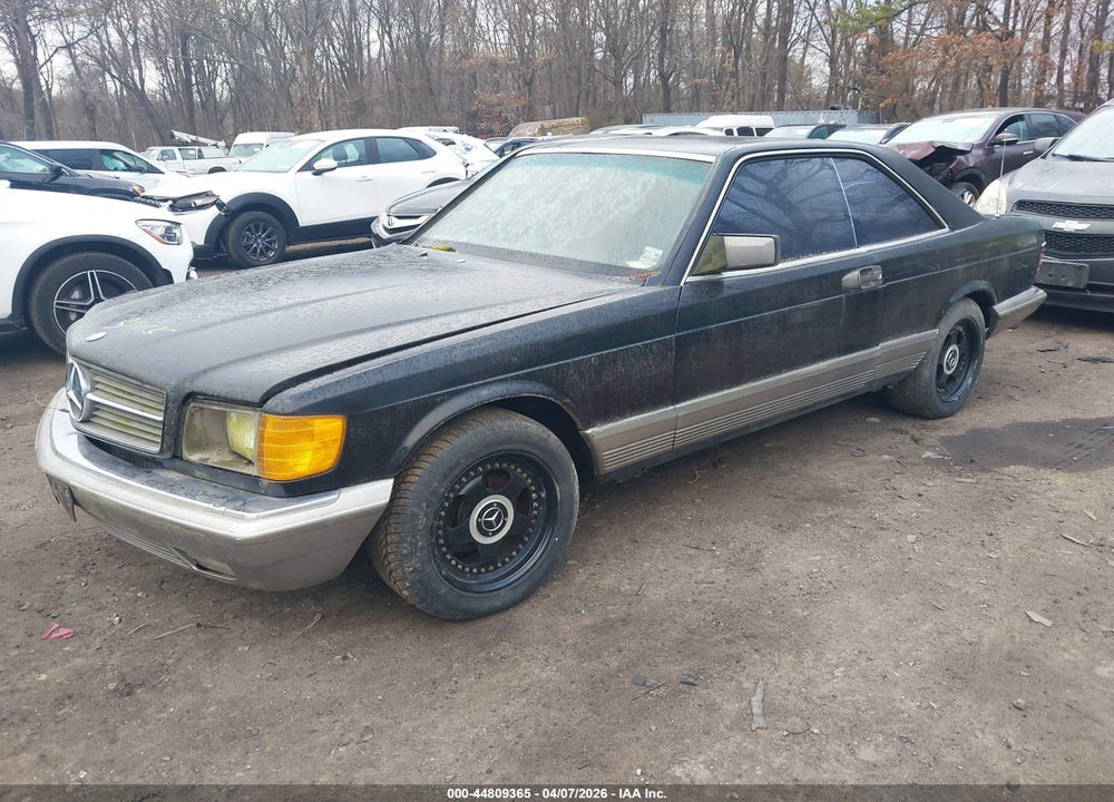 1984 MERCEDES-BENZ 500 SEC VIN: WDBCA44A4EA017064