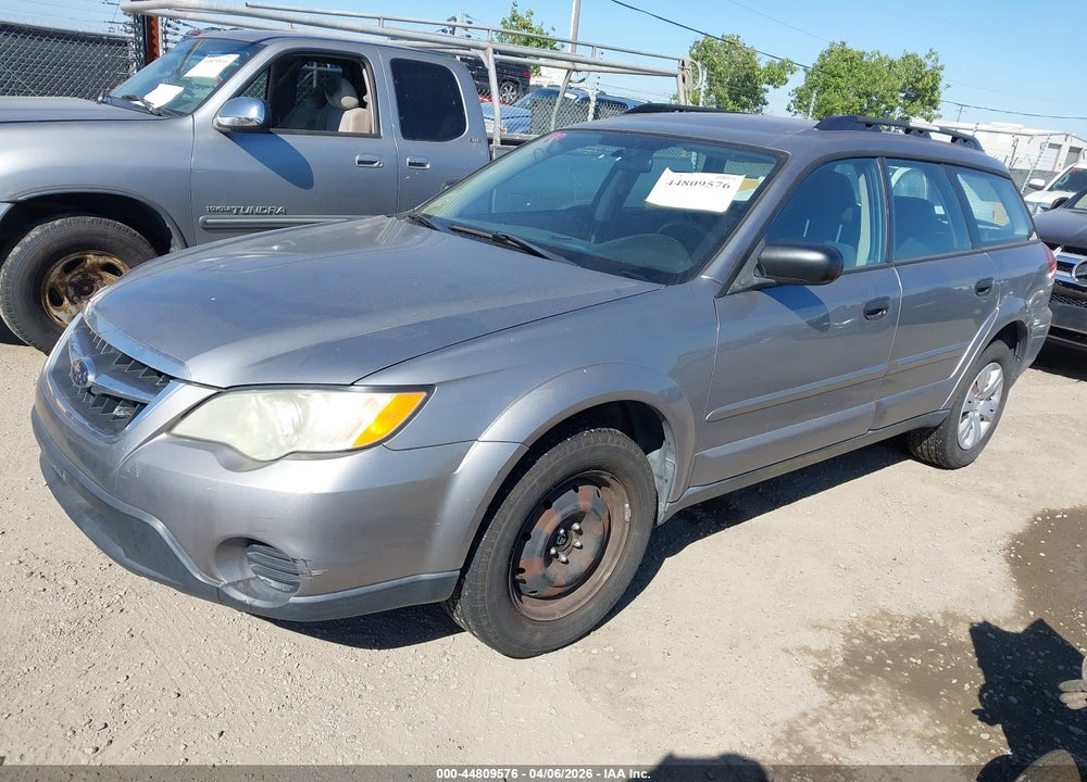 2009 SUBARU OUTBACK 2.5I VIN: 4S4BP60C397318227