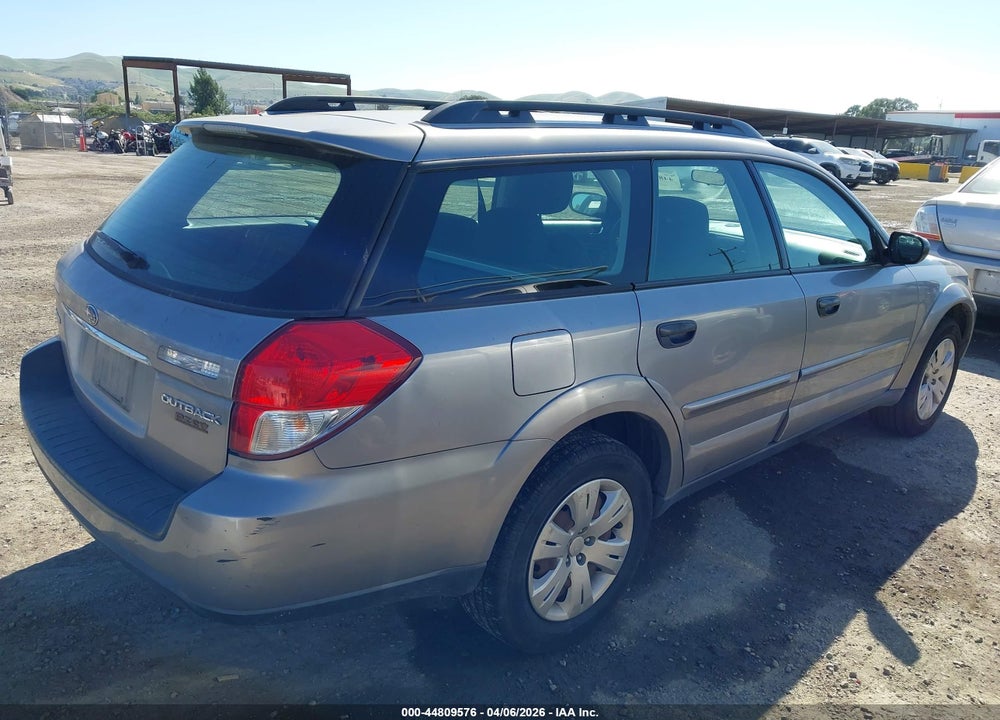 2009 SUBARU OUTBACK 2.5I VIN: 4S4BP60C397318227