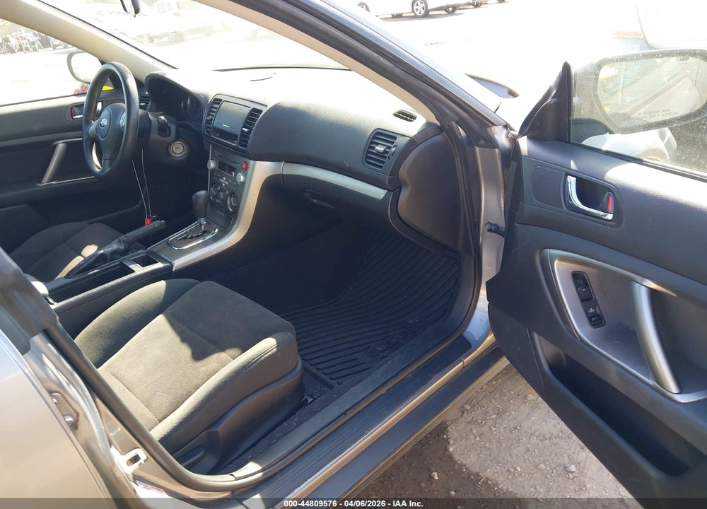 2009 SUBARU OUTBACK 2.5I VIN: 4S4BP60C397318227