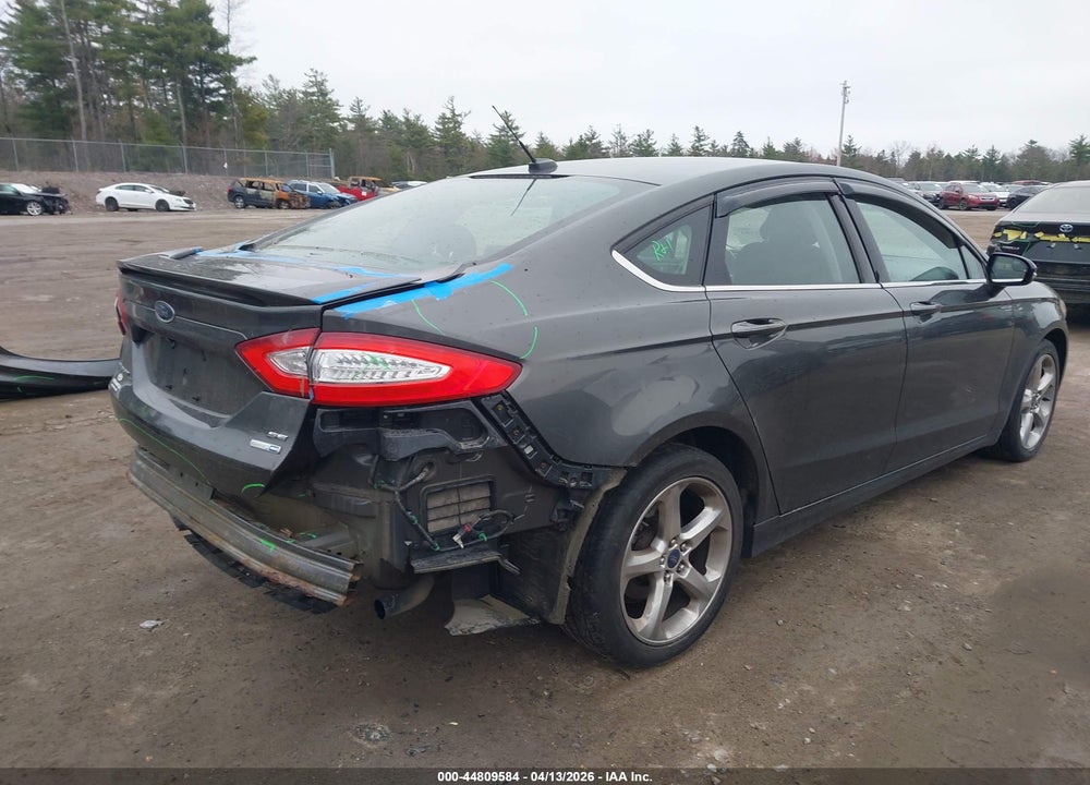 2016 FORD FUSION SE VIN: 3FA6P0T96GR265554