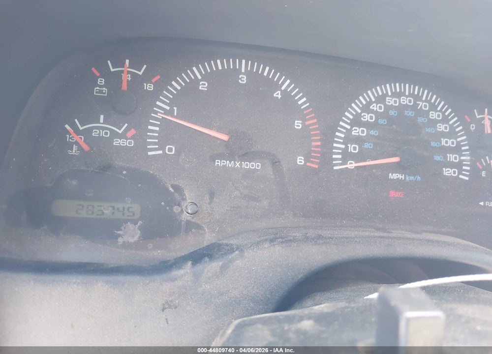 1998 DODGE DAKOTA SLT/SPORT VIN: 1B7GG22Y8WS562167