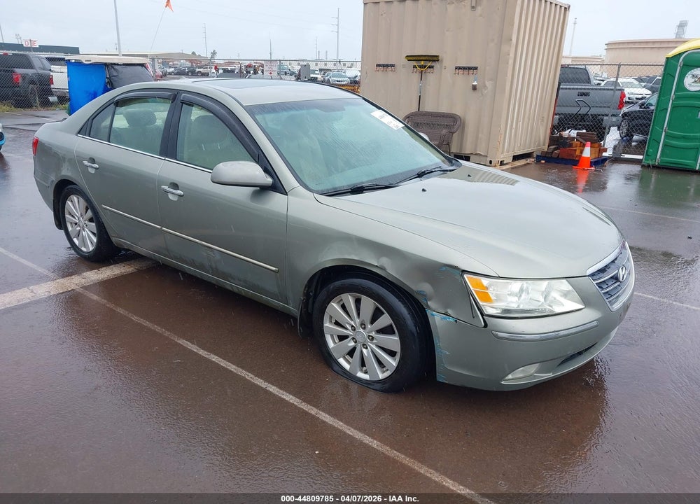 2009 HYUNDAI SONATA LIMITED V6 VIN: 5NPEU46F39H507715