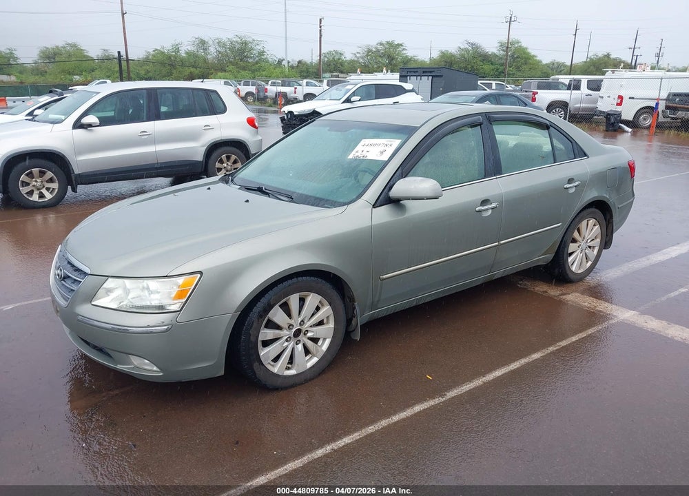 2009 HYUNDAI SONATA LIMITED V6 VIN: 5NPEU46F39H507715