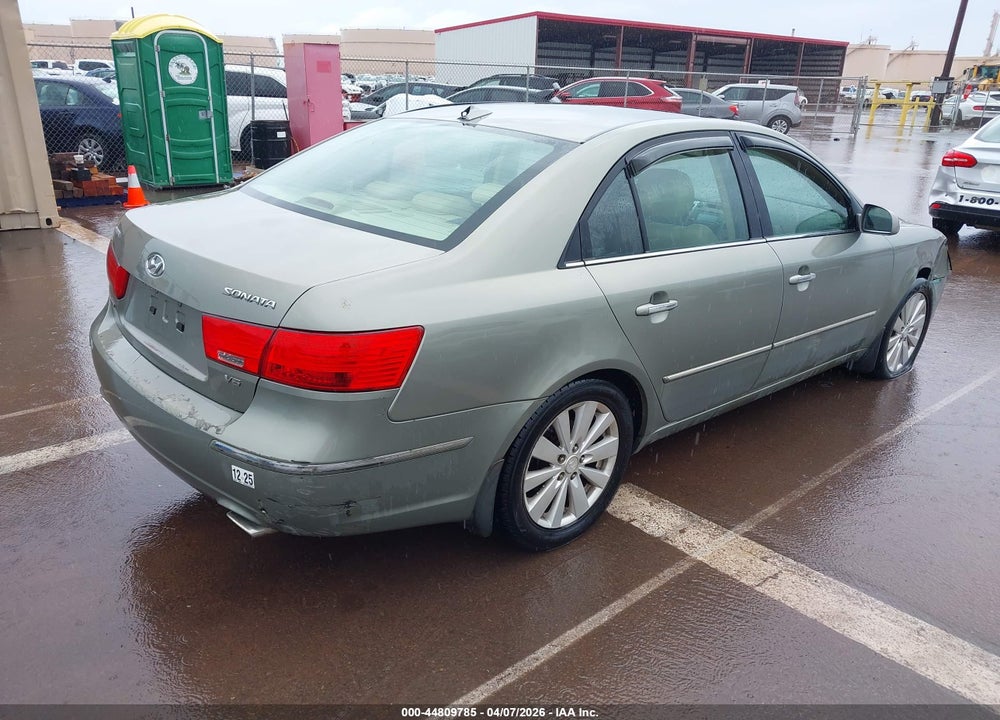 2009 HYUNDAI SONATA LIMITED V6 VIN: 5NPEU46F39H507715
