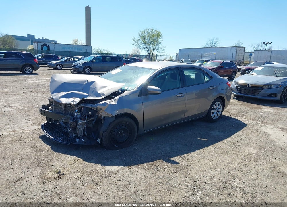 2016 TOYOTA COROLLA LE VIN: 2T1BURHE6GC551728