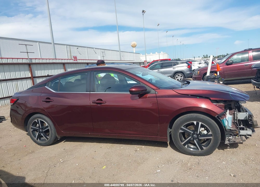 2025 NISSAN SENTRA SV VIN: 3N1AB8CV6SY299185