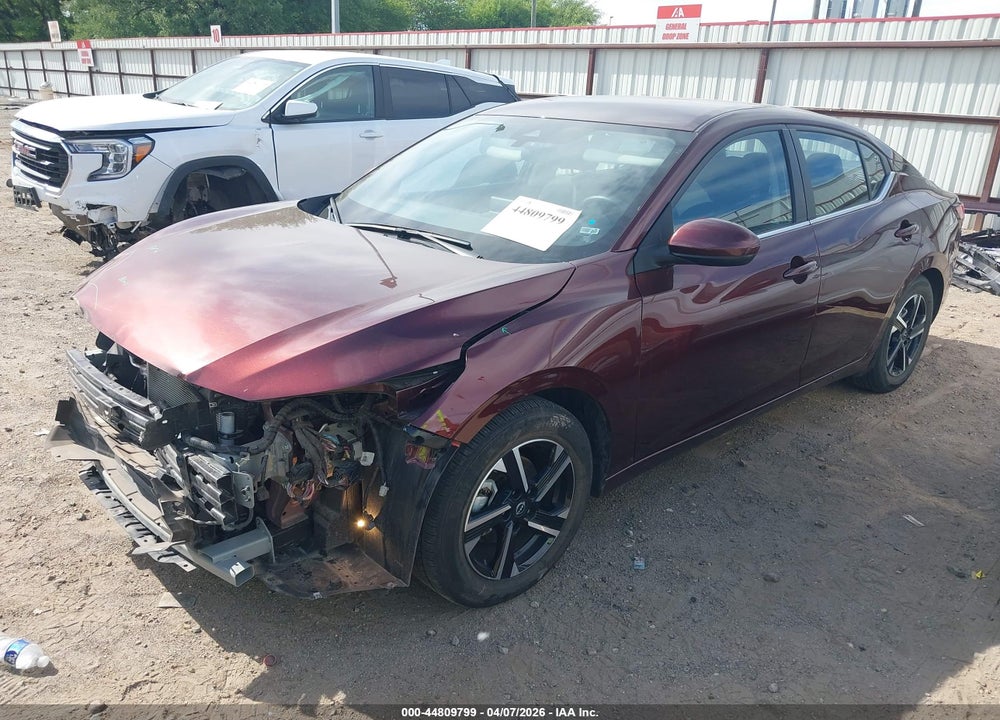 2025 NISSAN SENTRA SV VIN: 3N1AB8CV6SY299185