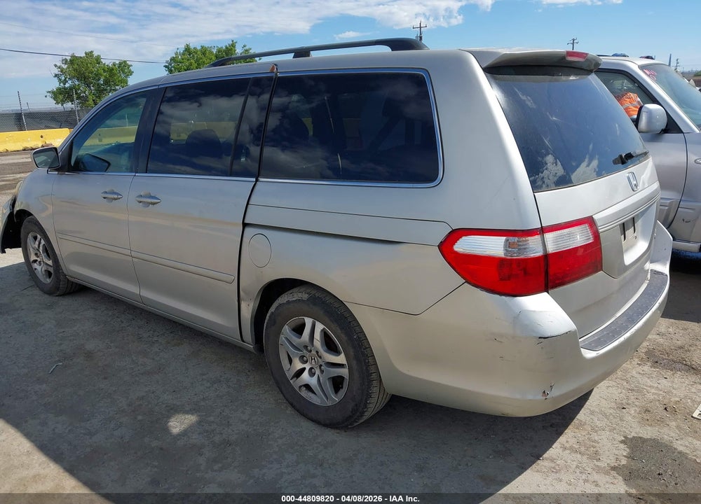 2005 HONDA ODYSSEY EX-L VIN: 5FNRL38705B076764