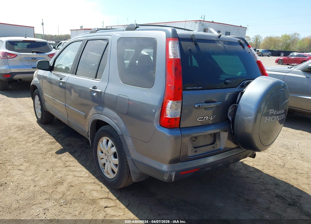 2006 HONDA CR-V SE VIN: SHSRD789X6U420214
