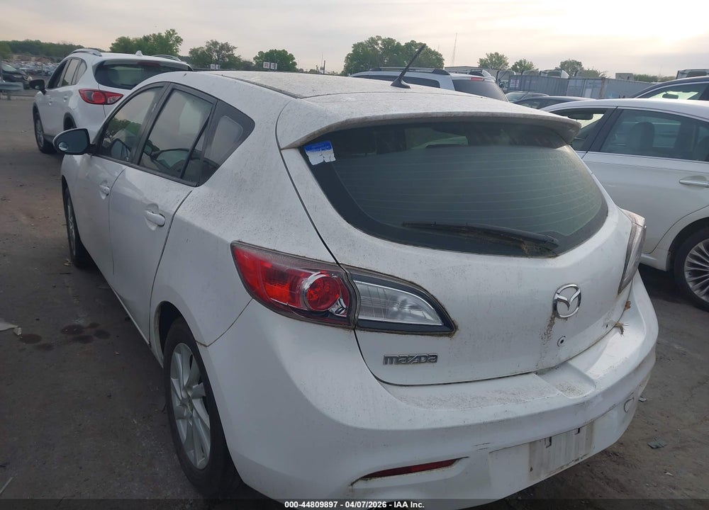 2012 MAZDA 3 I TOURING VIN: JM1BL1L70C1594148