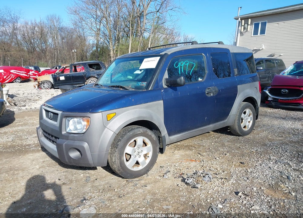 2003 HONDA ELEMENT EX VIN: 5J6YH28503L027249
