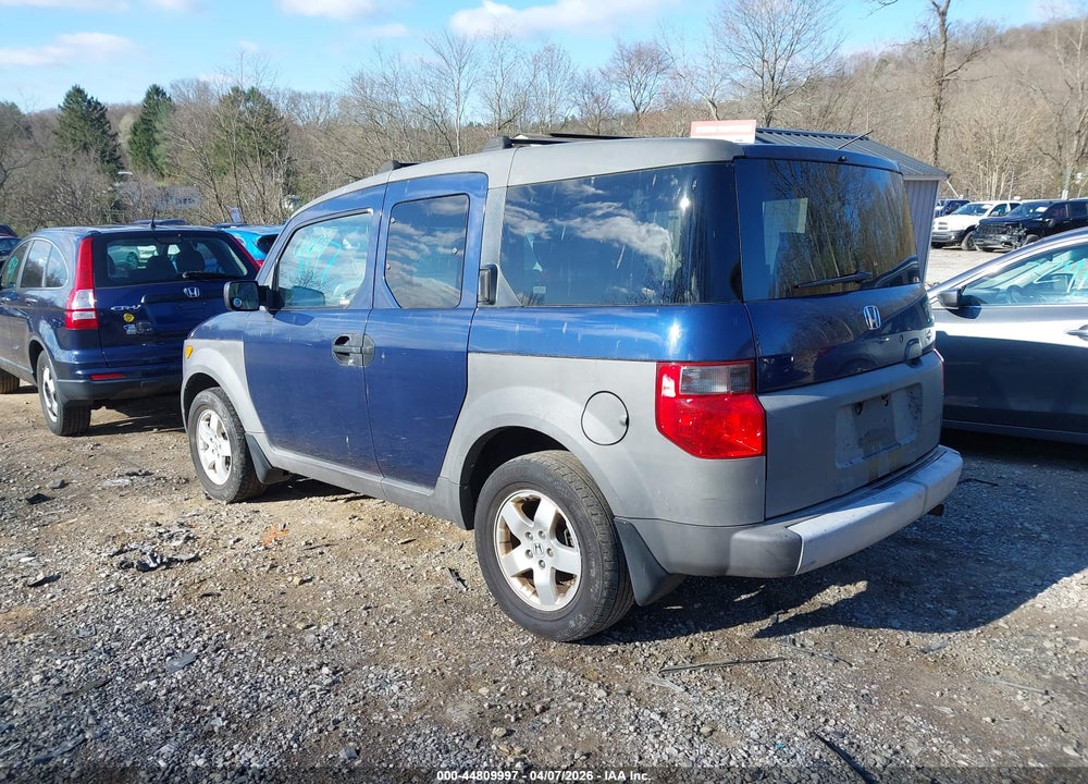 2003 HONDA ELEMENT EX VIN: 5J6YH28503L027249