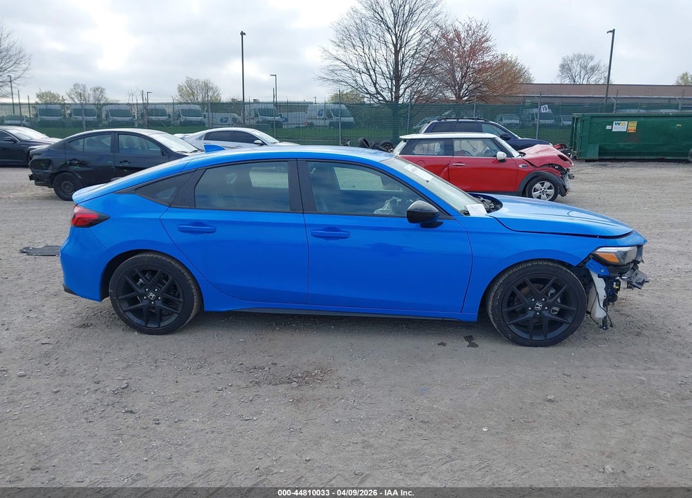 2025 HONDA CIVIC SEDAN SPORT VIN: 19XFL2H80SE021187