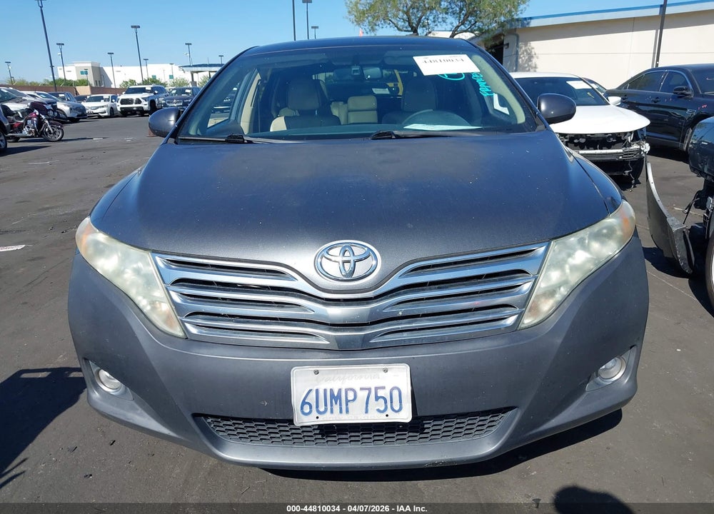 2011 TOYOTA VENZA BASE V6 VIN: 4T3ZK3BB6BU043077