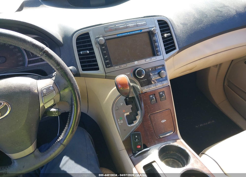 2011 TOYOTA VENZA BASE V6 VIN: 4T3ZK3BB6BU043077