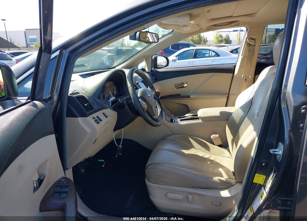 2011 TOYOTA VENZA BASE V6 VIN: 4T3ZK3BB6BU043077