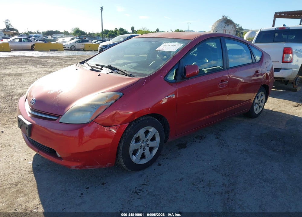 2008 TOYOTA PRIUS VIN: JTDKB20U483366927