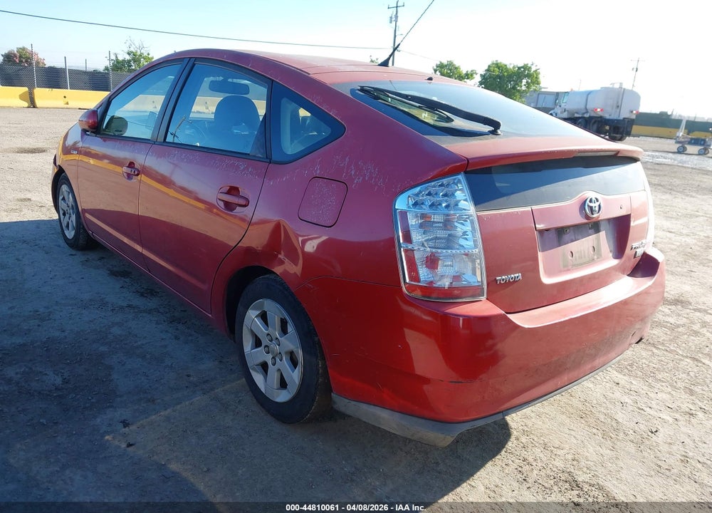 2008 TOYOTA PRIUS VIN: JTDKB20U483366927