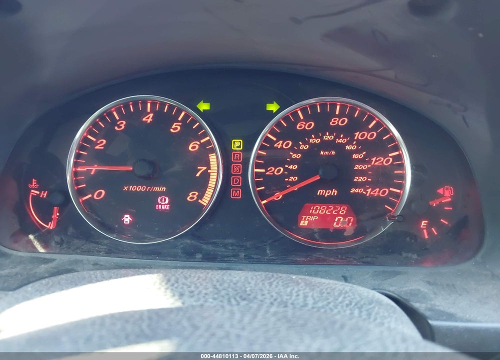 2005 MAZDA 6 I GRAND TOURING VIN: 1YVHP80CX55M58320
