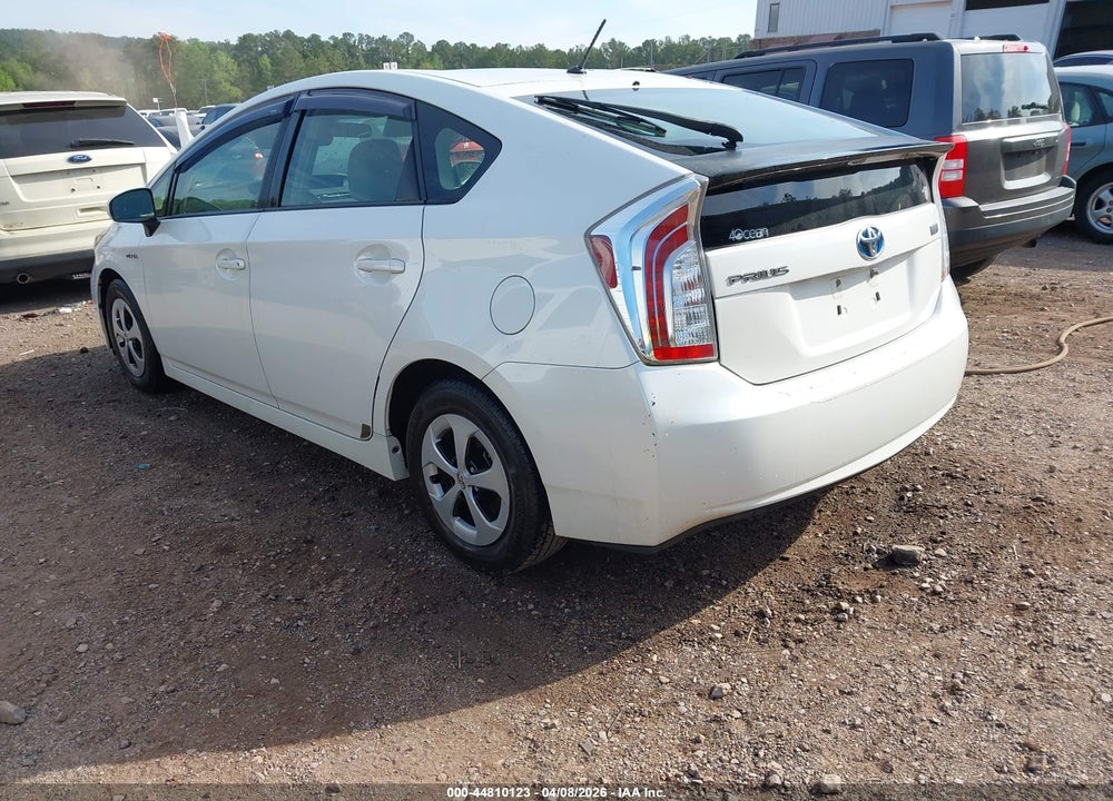 2012 TOYOTA PRIUS TWO VIN: JTDKN3DU7C5451250