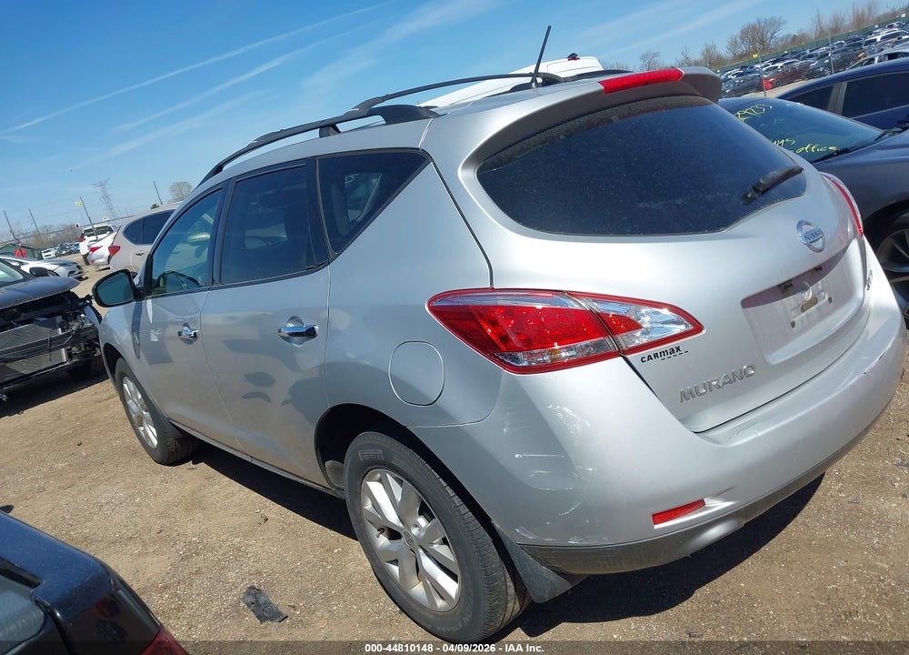 2013 NISSAN MURANO SV VIN: JN8AZ1MWXDW317564