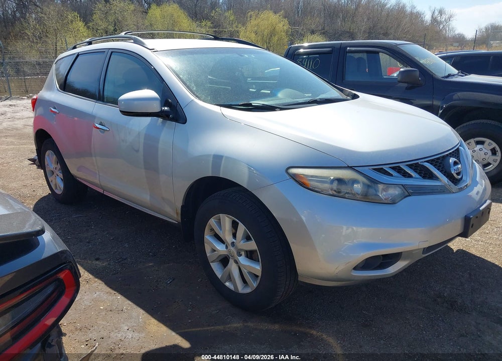2013 NISSAN MURANO SV VIN: JN8AZ1MWXDW317564