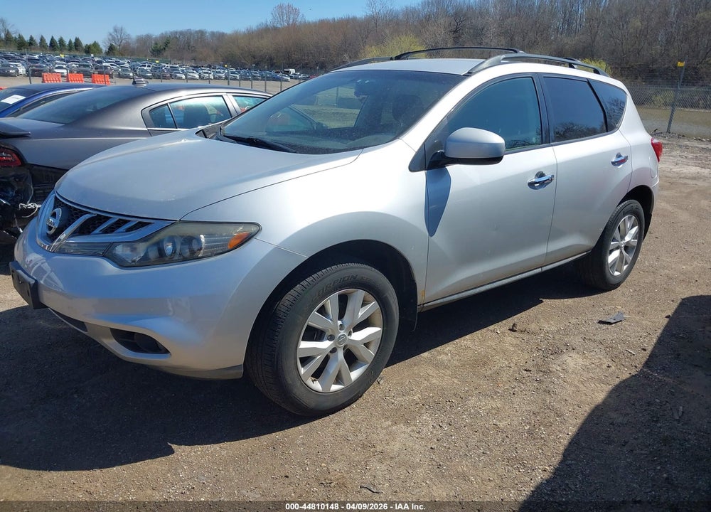 2013 NISSAN MURANO SV VIN: JN8AZ1MWXDW317564